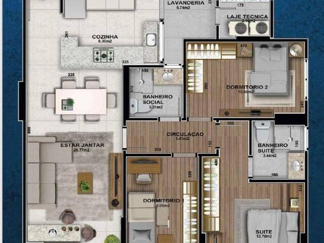 #79 - Apartamento para Venda em Arapongas - PR - 2
