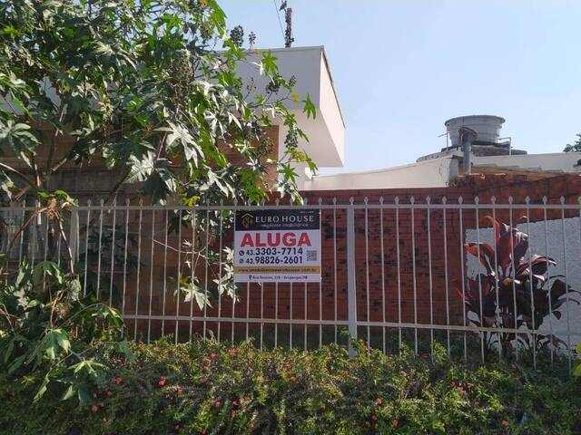 #218 - Casa para Locação em Arapongas - PR